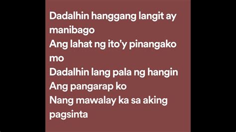 Dadalhin Uke tab by Regine Velasquez .